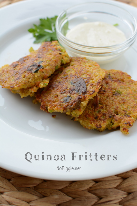 Quinoa Fritters