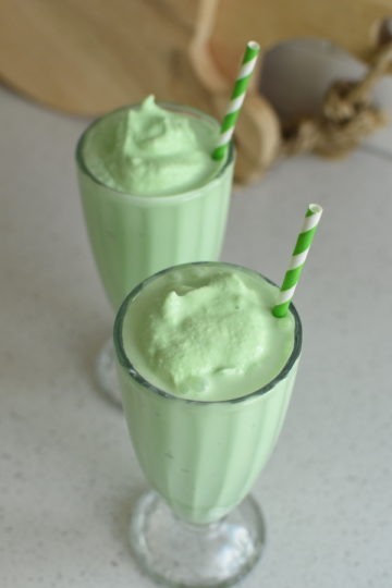 Homemade Shamrock Shake | NoBiggie.net