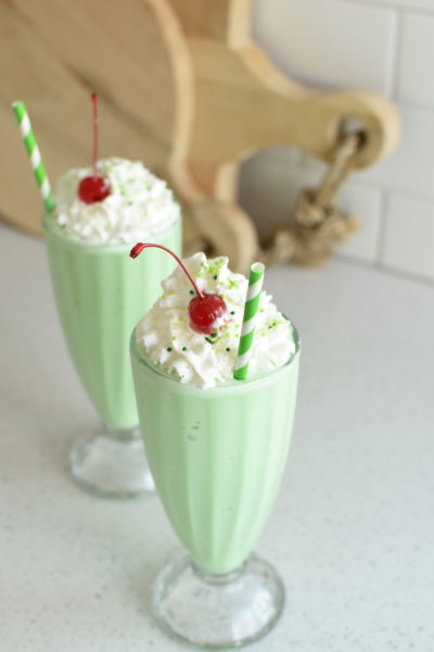 Homemade Shamrock Shake | NoBiggie.net