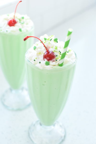 Homemade Shamrock Shake | NoBiggie.net