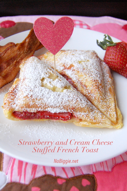 Strawberry Stuffed French Toast | NoBiggie