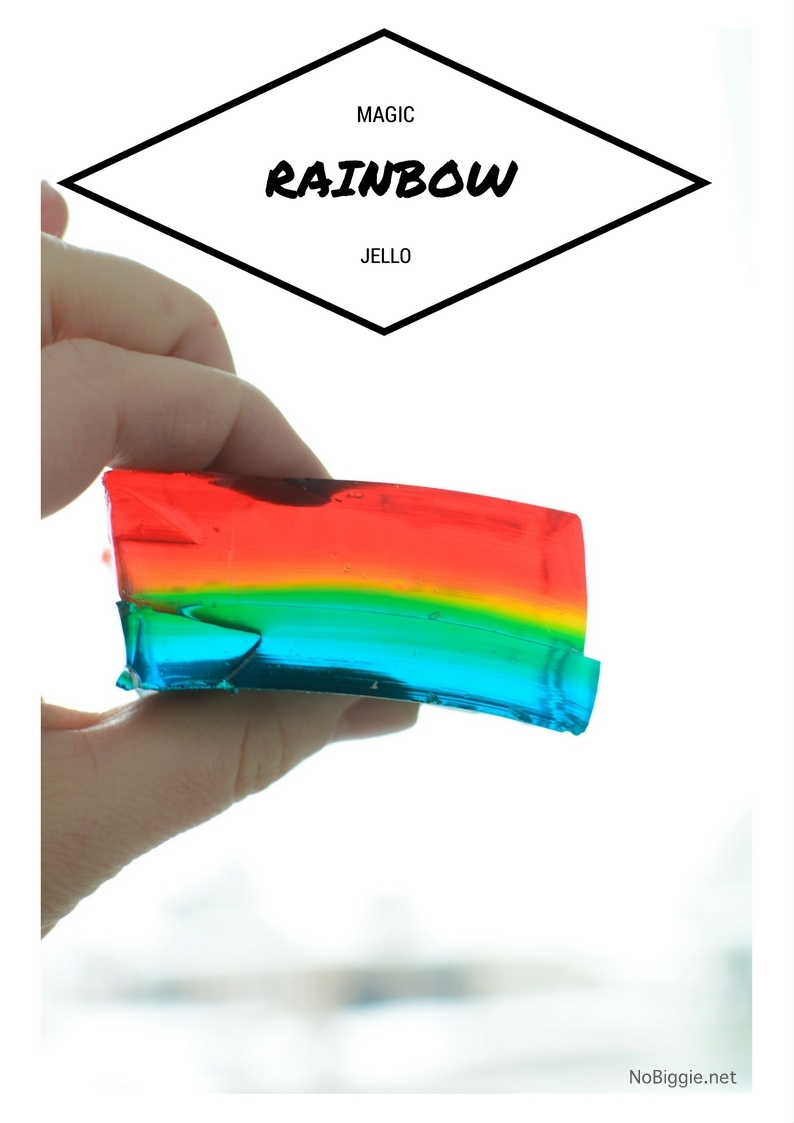 Magic Rainbow Jello Jigglers | NoBiggie.net