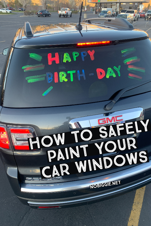 Window Marker - Green (Temporary Paint for Car or Home Windows - Washes Off  with Water)