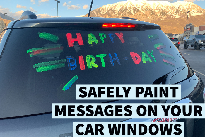 Increase productivity by writing notes on car paint or windows