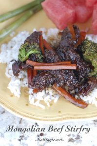 Mongolian Beef Stir Fry | NoBiggie