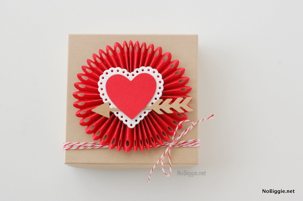 rosette box for Valentines Day | NoBiggie.net
