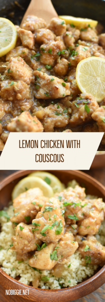 Lemon Chicken with Couscous | NoBiggie