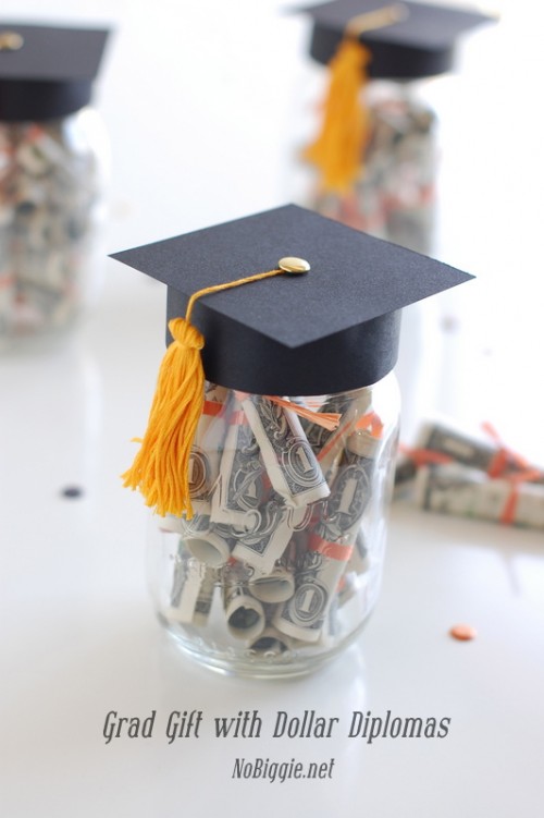 Graduation Gift with Dollar Diplomas (with video) | NoBiggie.net