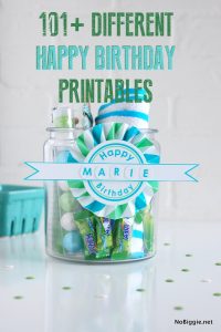 101+ Birthday Gift Ideas (free Printables)