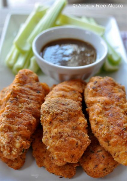 25 Gluten Free And Dairy Free Recipes NoBiggie   Easy Backed Paleo Chicken Tenders Plus 24 More Gluten And Dairy Free Recipes 423x600 