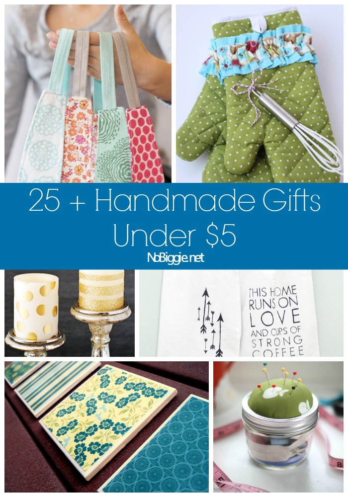 25+ More Handmade Gift Ideas Under $5