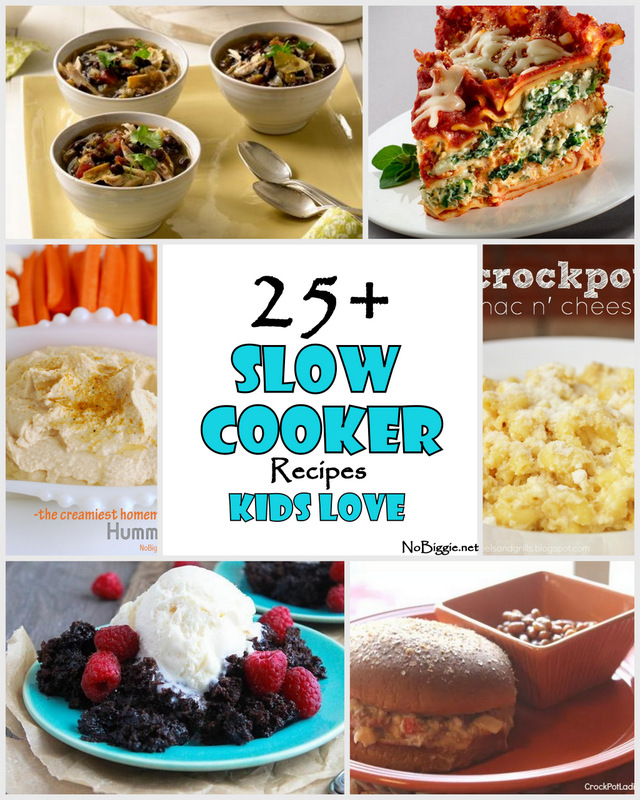 25+ Slow Cooker Recipes Kids Love | NoBiggie