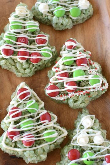 Rice Krispie Treat Tree Pops