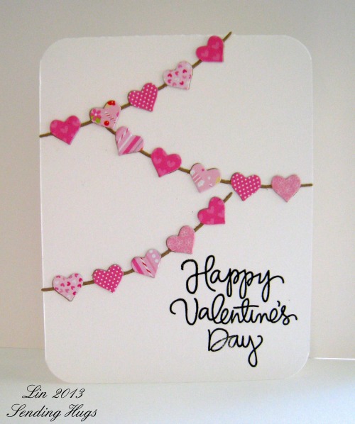 DIY Valentine's Day Card Ideas, Handmade Cards - GoldenLucyCrafts