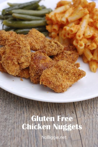 homemade gluten free chicken nuggets