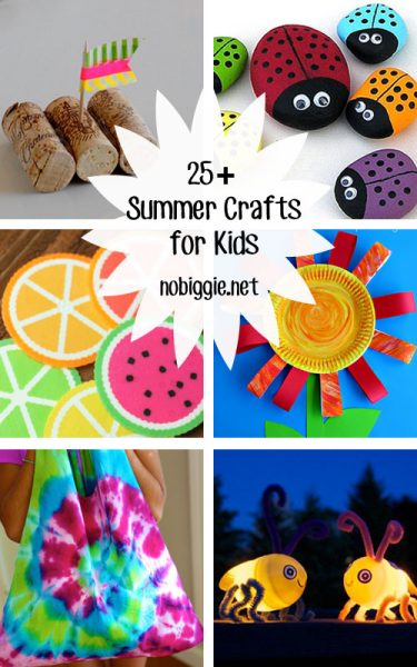 25+ Crafts for Kids | NoBiggie