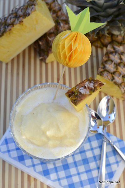 3 Ingredient Pineapple Whip | NoBiggie