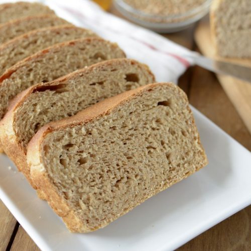 Homemade Honey Wheat Bread | NoBiggie