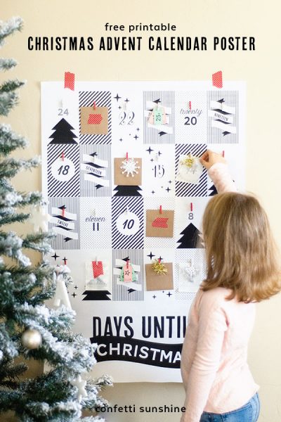 25+ Christmas Advent Calendars | NoBiggie