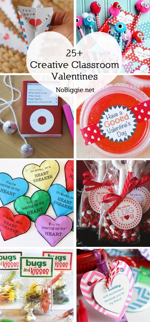 25+ Creative Classroom Valentines | NoBiggie