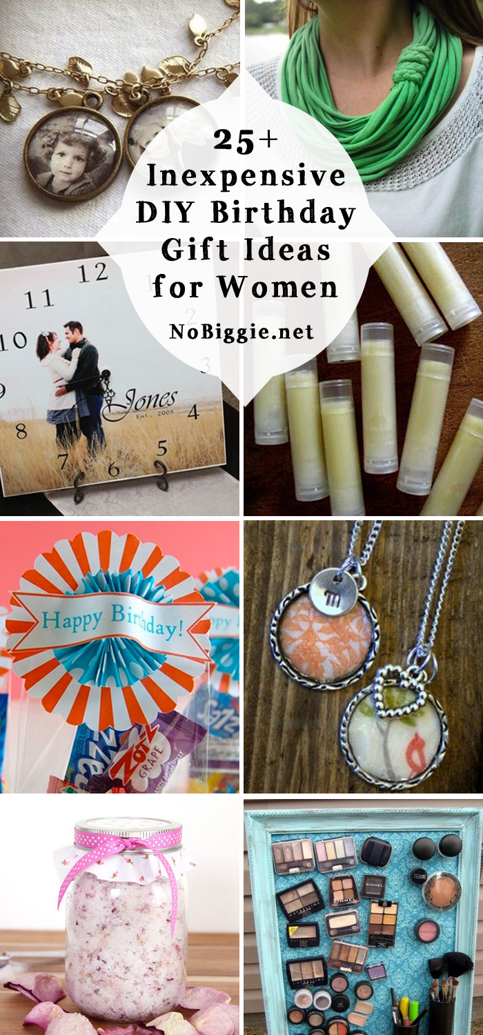 Uitgelezene 25+ Inexpensive DIY Birthday Gift Ideas for Women ZL-76