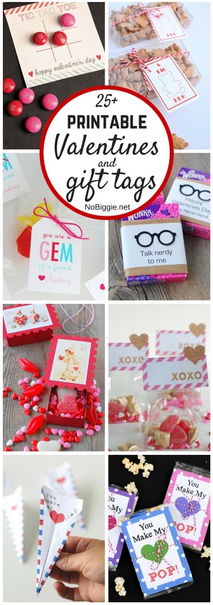 25+ Printable Valentines and Gift Tags