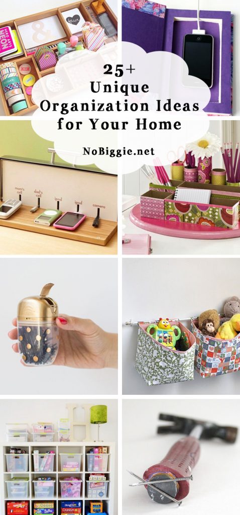 25+ Organization Ideas for the Home