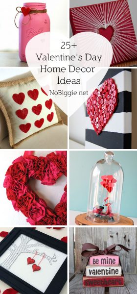 25+ Valentine's Day Home Decor Ideas | NoBiggie