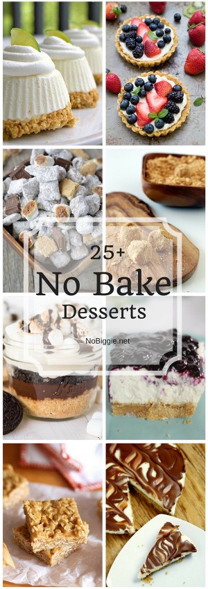 25+ Easy No Bake Desserts | NoBiggie