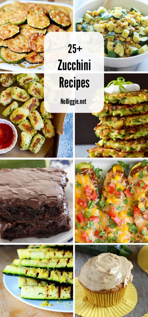 25+ zucchini recipes