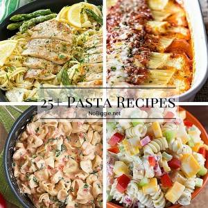 25+ Pasta Recipes | NoBiggie