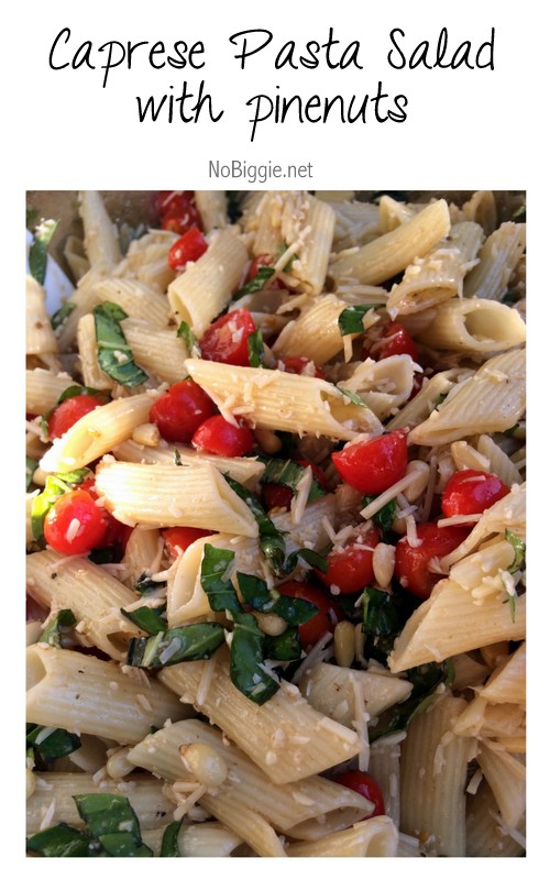 Caprese Pasta Salad | 25+ Pasta Recipes