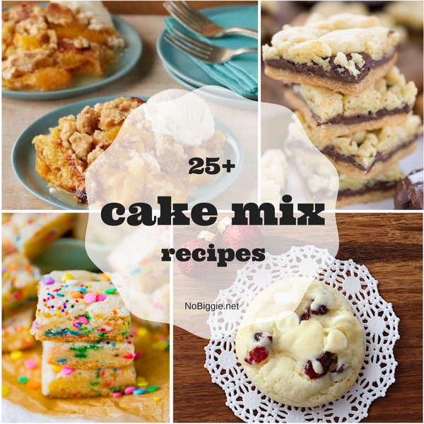 25+ cake mix recipes | NoBiggie.net
