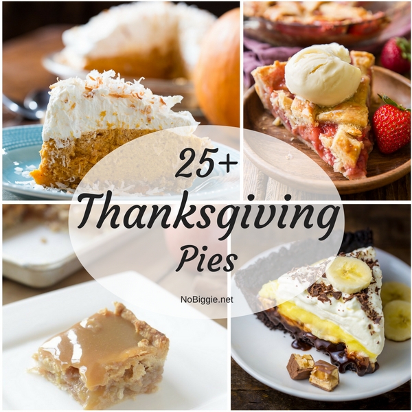 25+ Thanksgiving Pies