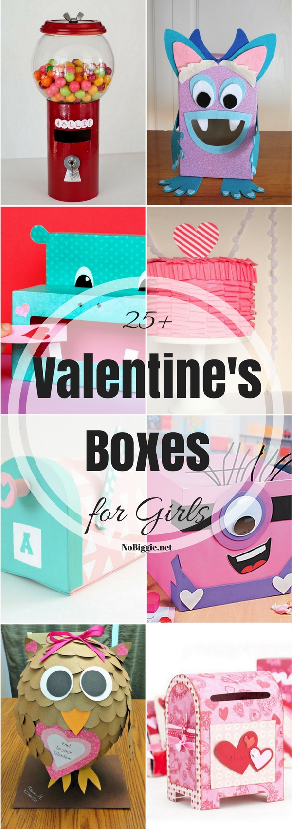25+ Valentine Boxes for Girls