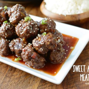 Sweet and Sour Meatballs | NoBiggie