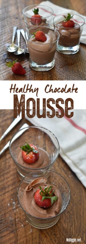 Healthy Chocolate Mousse | NoBiggie