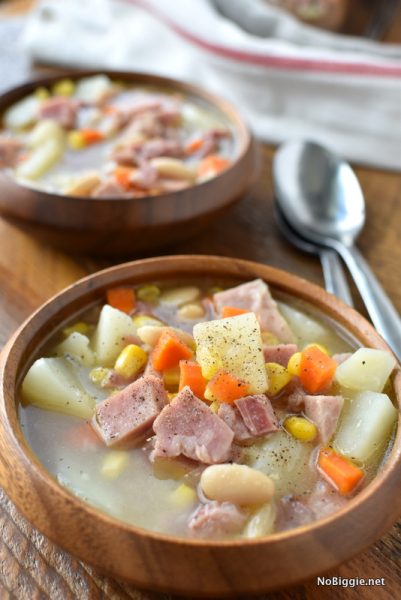 Leftover Ham Bone Soup