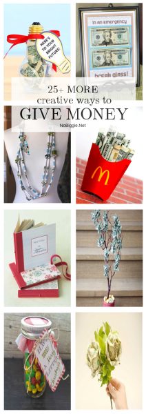 25+ More Creative Ways To Give Money 