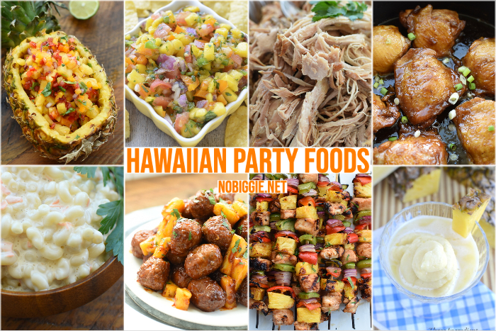 25+ Hawaiian Party Foods | NoBiggie
