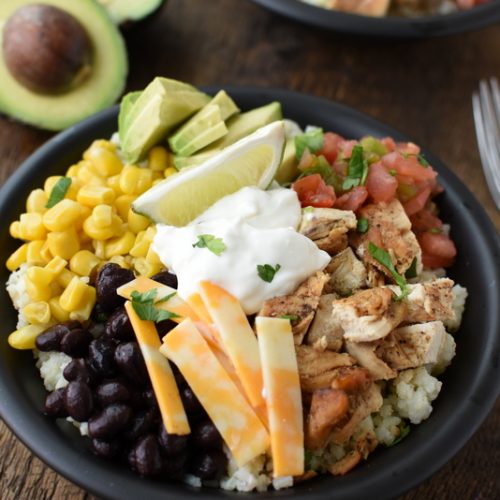 Grilled Chicken Burrito Bowls With Cilantro Lime Rice