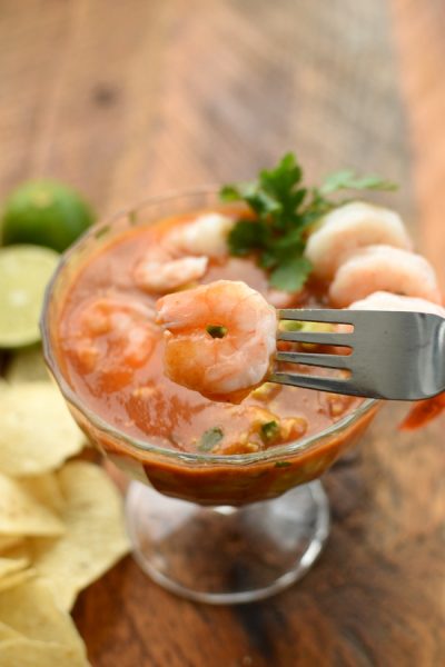 Mexican Style Shrimp Cocktail | NoBiggie