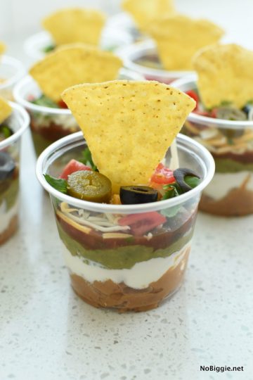 Easy Mexican 7 Layer Dip | NoBiggie