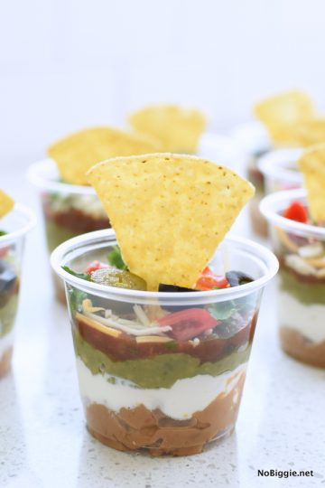 Easy Mexican 7 Layer Dip | NoBiggie