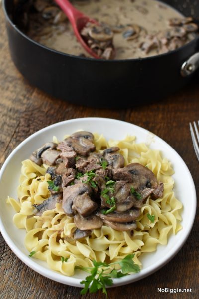 Beef Stroganoff | NoBiggie