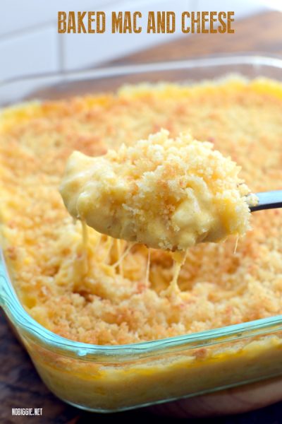 Baked Mac and Cheese | NoBiggie