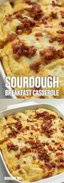 Sourdough Breakfast Casserole | NoBiggie