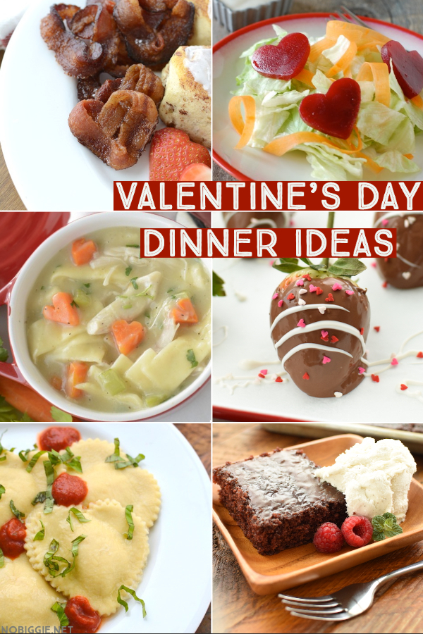 Valentine's Day Dinner Ideas | NoBiggie.net