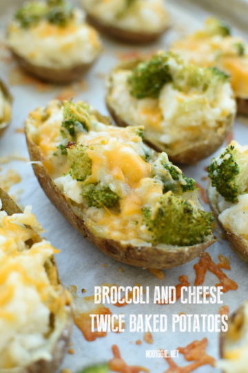 broccoli and cheese twice baked potatoes | NoBiggie.net