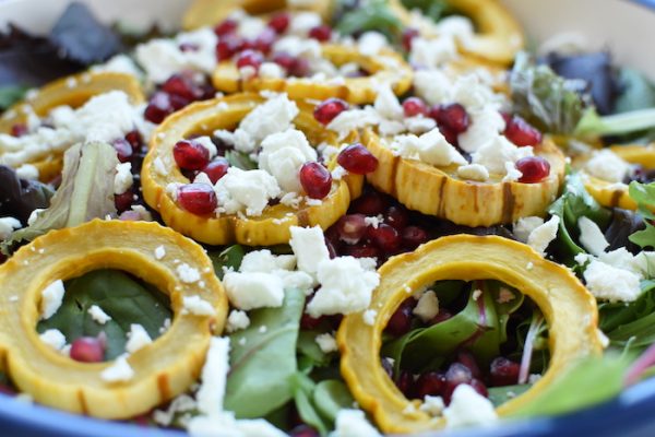 Roasted Delicata Squash Salad | NoBiggie